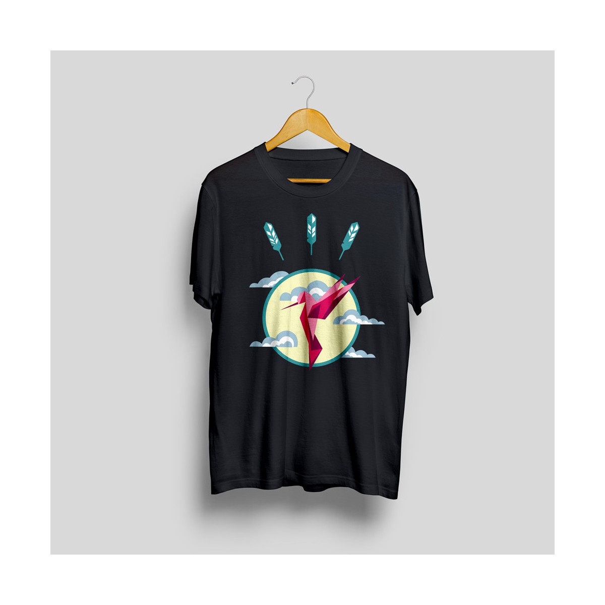 Hummingbird printed t-shirt