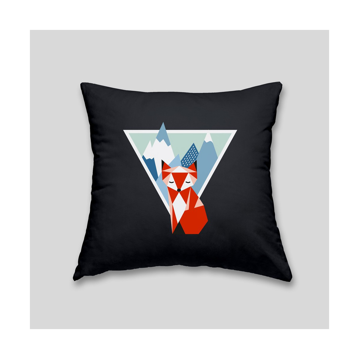 Mountain fox cushion